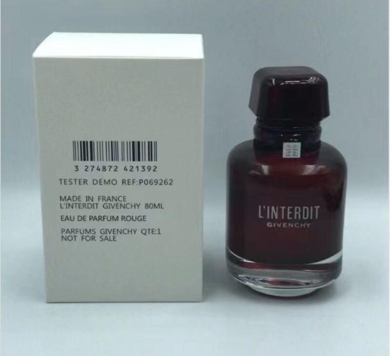 GIVENCHY L'interdit Rouge Eau de Parfum Spray 80ML Tester - Image 3