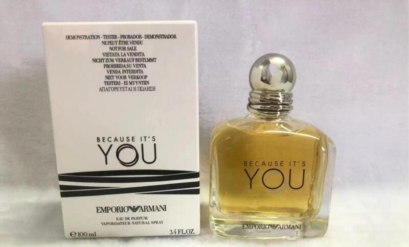 Because It’s You Emporio Armani Tester 100 ML - Image 3