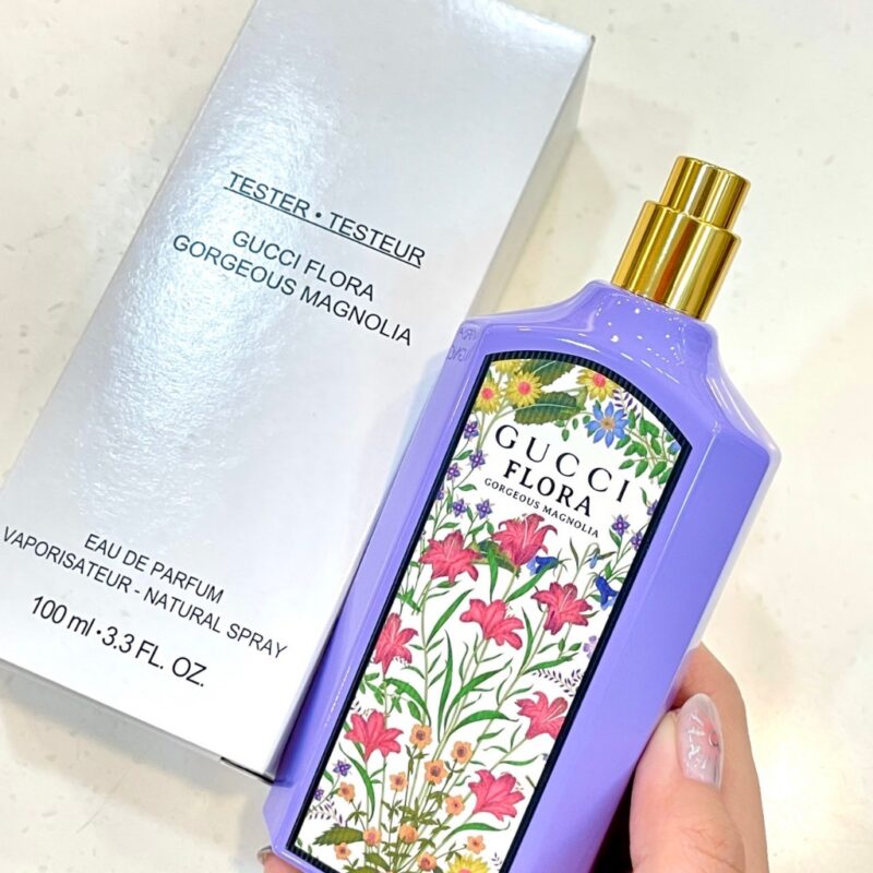 gucci flora gorgeous magnolia 100ml tester dubai